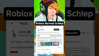 ROBLOX vs SCHLEP... 😬😡 #shorts #roblox #schlep