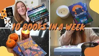 SMUTATHON AND CAMP WEEKEND-WEEN VLOG | Finished 10 books in a week