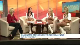 Washington Redskins cheerleaders preview their 2015 calendar