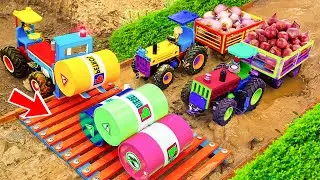How to build a diy tractor-powered mini forklift and fire truck for onion burning rescue