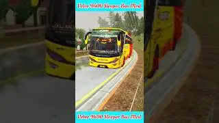 This Volvo 9600 Sleeper Bus Mod Feels Too Real 😱 | Simulator Gameplay #shorts #youtubeshorts #bus