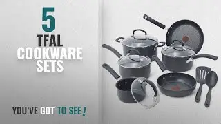 Best Tfal Cookware Sets [2018]: T-fal E765SC Ultimate Hard Anodized Scratch Resistant Titanium