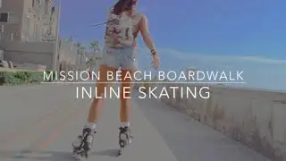 Mission Beach Boardwalk - Inline Skating