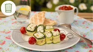 Zucchini-Käse-Spieße vom Grill | Chefkoch.de