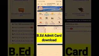 B.Ed Admit card Download आ गये #rjgkankit #bedadmitcard#mgsu #mgsubikaner #mgsuniversity
