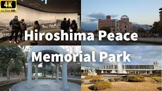 [4K] Japan Walk Tour | Hiroshima Peace Park | Atomic Dome