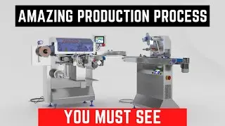 Chocolate wrapping and labeling machine (the unleashing process)