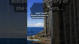 An island with mysterious stone towers - Isle of Staffa