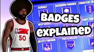 NBA2K20 Badges EXPLAINED! Full Breakdown