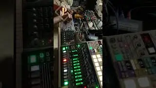 Synth showdown: Crafting Techno Magic! #dawless #td3 #fyp #acid #techno #electronicmusic #analog