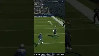 I COMPLETE THE PA PASS TO DEION SANDERS FOR A 77 YARD TD #football #nfl #madden24 #ps5