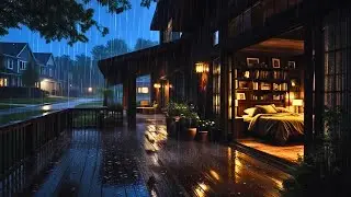 🔴 Sleep FAST with Gentle Night Rain &ndash; NO ADS | Real Rain Ambience