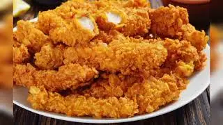 Crispy chicken fingers|chicken tenders recipe|chicken fillets|Desi sabor