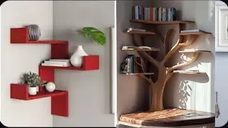 Corner Wall Rack Design Ideas 2025|  Modern Corner Wall shelf Designs