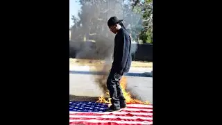 Burning The American Flag (Hip Hop, Trap)