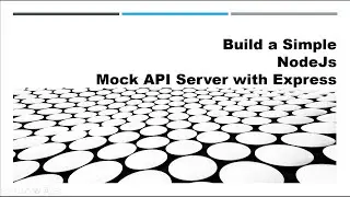 Build a Simple Node Mock Server with Express | Step-by-Step Tutorial