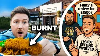 Are these fish and Chips FANTASTIC or BURNT? Plus food 'reviewer' SCANDAL & CONTROVERSY