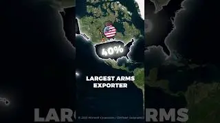 who is exporting the most Weapons? #weapons #export #shorts