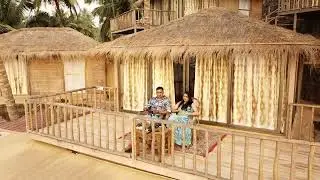 Cola Beach, Hidden gem of South Goa | Dwarka Eco Beach Resort | Kayaking | Beach view property