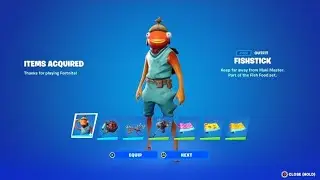 I bought the FISHSTICK BUNDLE in fortnite!