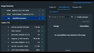 Fixed node base image to 0 vulnerabilities as a developer! 😎 (Image link in description)