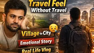 Travel Feel Without Travel | Village to City Emotional Story | Real Life Vlog