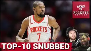 Rockets Superstar Kevin Durant SNUBBED In NBA Top-10 Ranking | Can KD SILENCE The Critics?