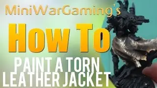 How To: Paint a Torn Leather Jacket