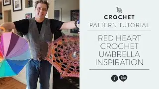 Red Heart Crochet Umbrella Inspiration