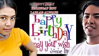 HAPPY BIRTHDAY @KalingapEdu  THE BEST LOVETEAM OF THE YEARS #EDRHIEN #NEWTRINDENGKALINGAP&RHEINA