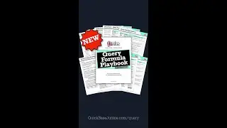 NEW Formula Query Playbook