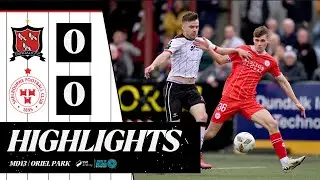 2024 Highlights | MD13 | Dundalk FC 0-0 Shelbourne