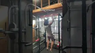 Leaning a muscle up in 60 days #fitness #muscleup #shorts
