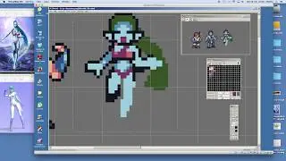 PIXEL ART TIME LAPSE #59 - Video Game Icey Characters