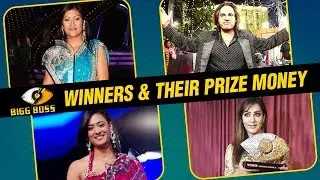 Bigg Boss WINNERS & Their PRIZE MONEY | Shilpa Shinde, Rahul Roy, Shweta Tiwari, Juhi Parmar