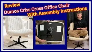 Обзор офисного кресла Dumos Criss Cross Wide с инструкцией по сборке