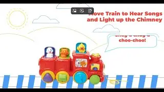 Vtech Pop Up Friends Train