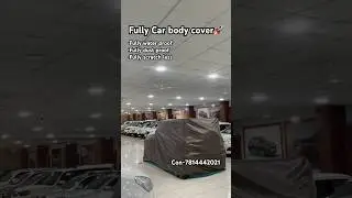 Fully car body cover🚀 #waterproof #carbodycover #bodycover #cars #thar
