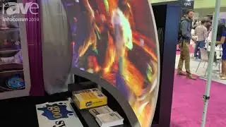 InfoComm 2019: Phoenix Rising Complex Curved Projection Screen for Themed Environments