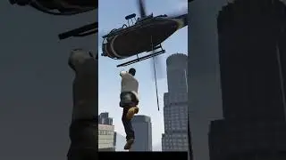 Hijacking Helicopter on Mid air -GTA5