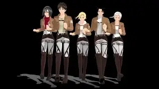 [MMD] Timber | Attack on Titan