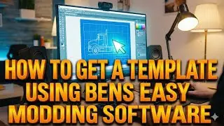 Как получить шаблон грузовика с помощью программы Ben's Easy Modding 🎨