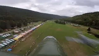 Neat Fair 2021 Mass Warbird Launch. Insta360 Go2. RC Plane: EFLITE P47