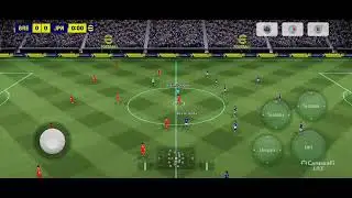 Tes pertama live bermain PES Efootball