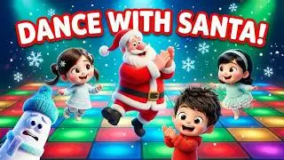 Santa Dance Party 🎅❄️ | Christmas Dance Song for Kids | Bubble Topia