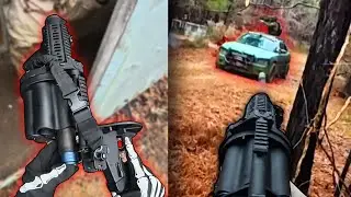 TAKING GRENADE LAUNCHER TO AIRSOFT!!!