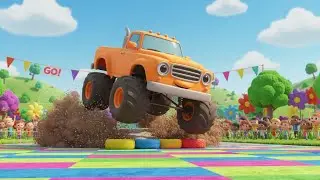 Monster Vehicles Dance | Fun Truck and Car Song for Toddlers to Sing and Dance