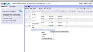 Reconcilliation in OpenRefine: Part 1