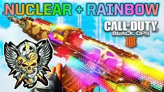 Nuclear + Rainbow Camo on Black Ops 4