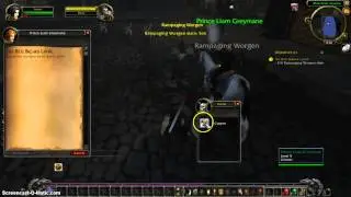 World of warcraft Worgen warrior style part 1
